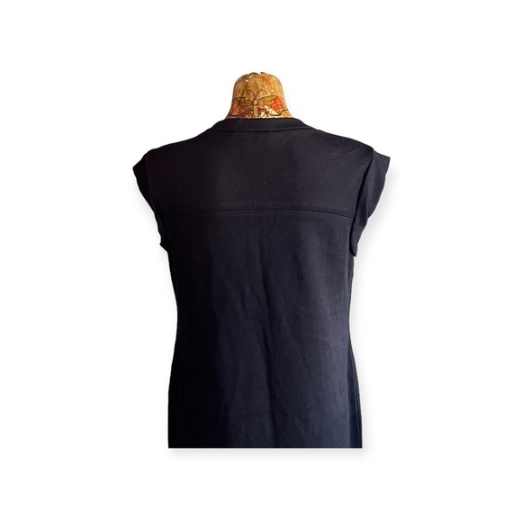 Cynthia Steffe Dress sleeveless black Sz 6 small pockets - Picture 5 of 7